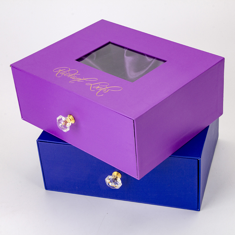 Cajas de pelucas personalizadas con logotipo Cajas de pelucas personalizadas Caja de dibujo Peluca de trenzas