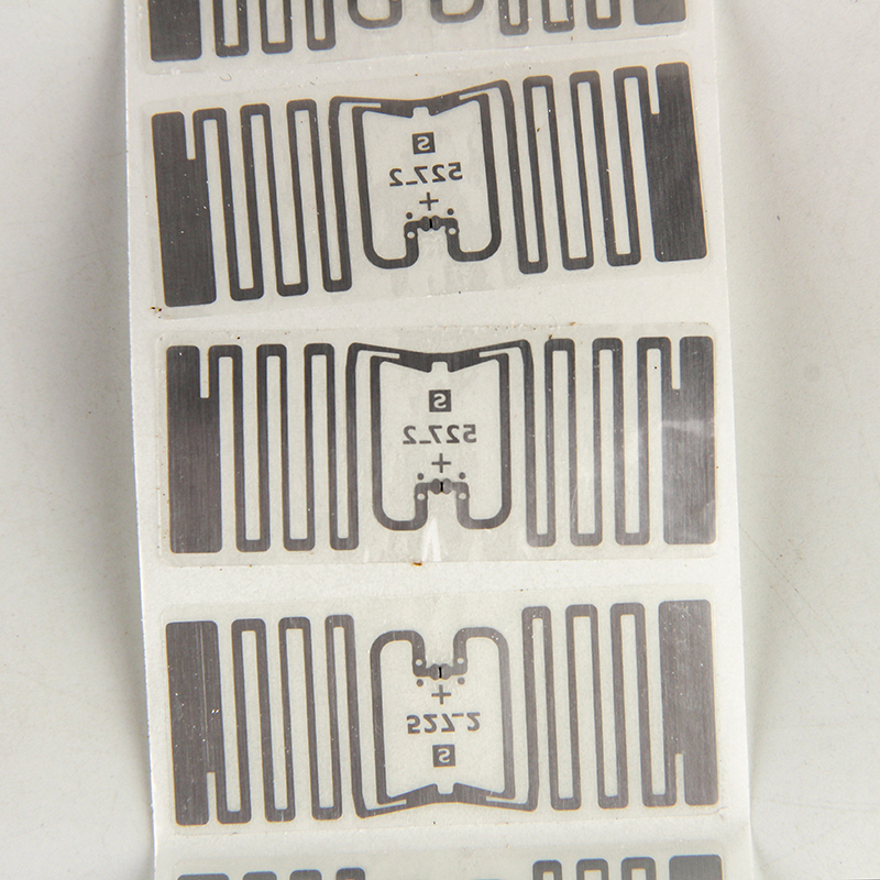 Etiquetas adhesivas UHF RFID para ropa con impresión de fecha variable