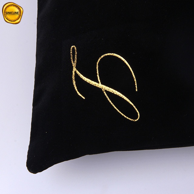 Bolsas de pelo de terciopelo con logotipo personalizado para pelucas Bolsas de pelo para pelucas