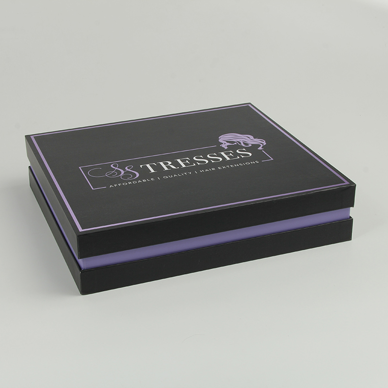 Cajas para pelucas Embalaje con logotipo personalizado Caja para pelucas Caja para el cabello