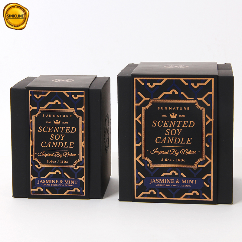 Cajas vacías de estilo de cajón para embalaje de caja de papel de perfume de botella de lujo de perfume 