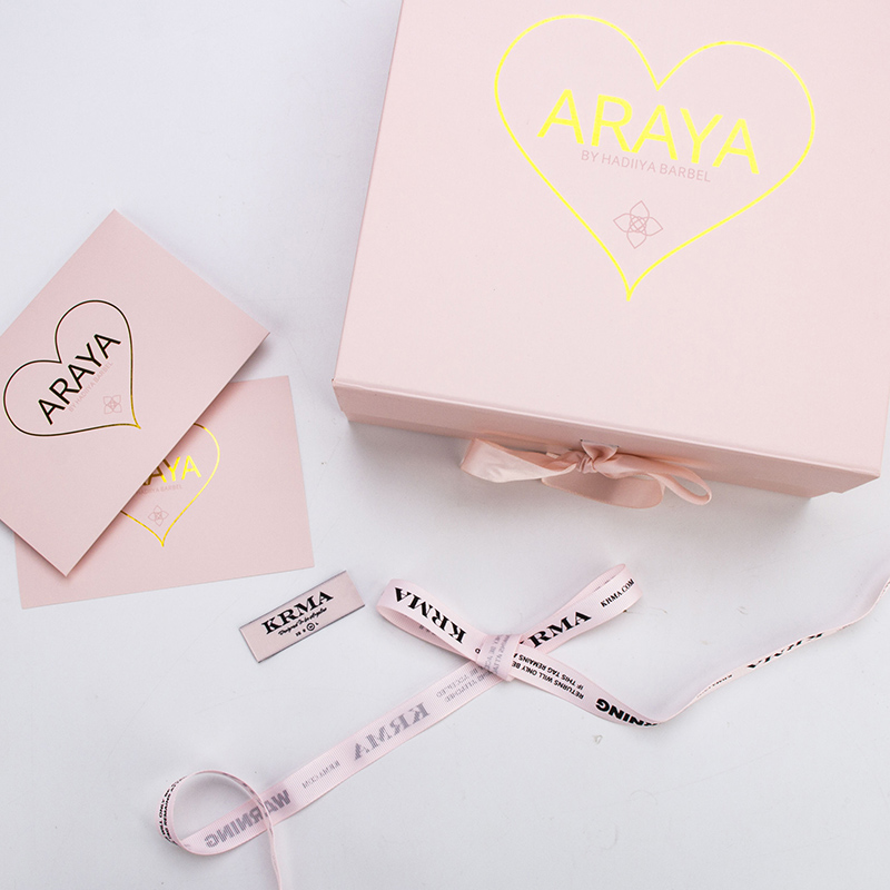 Cajas de embalaje de cabello personalizado Caja de embalaje de extensión de cabello magnético plegable