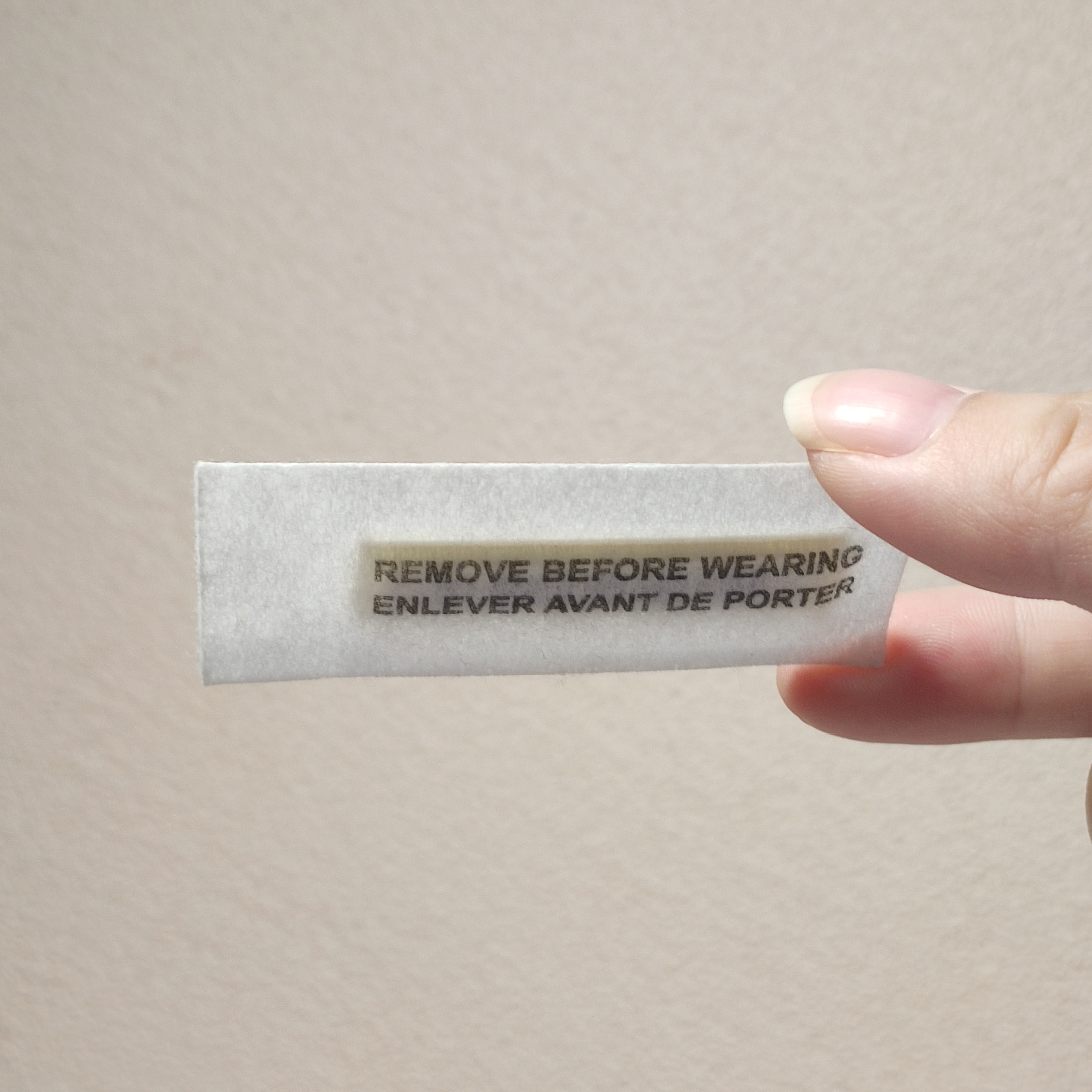 Supermercado Gafas personalizadas Etiquetas RFID con impresión de código de barras