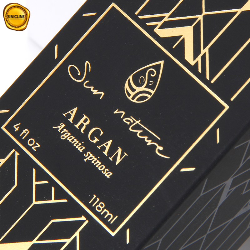 El lujo personaliza la caja de empaquetado de la botella de perfume de los paquetes del regalo del perfume cosmético de la cartulina de papel